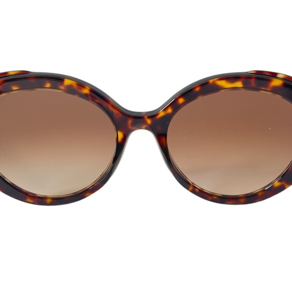 Prada Women’s Sunglasses SPR01Y Round Havana lens brown Gradient - Picture 8 of 12